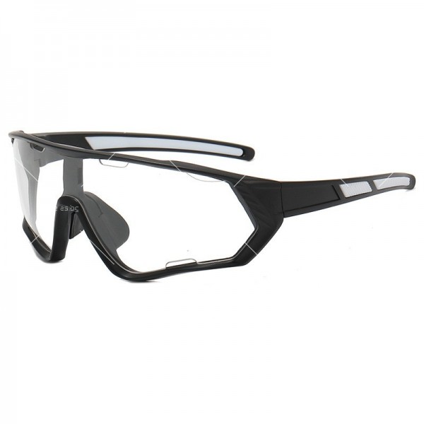 Слънчеви очила с поляризирани стъкла и ефектни рамки, тип скиорски 8