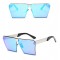 Унисекс слънчеви очила с квадратни стъкла и ефектни дръжки 24