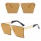 Унисекс слънчеви очила с квадратни стъкла и ефектни дръжки 25