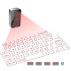 Блутут виртуална лазерна клавиатура съвместима с всички операционни системи MS1 12