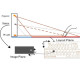 Блутут виртуална лазерна клавиатура съвместима с всички операционни системи MS1 13