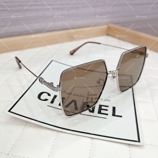 Дамски поляризирани слънчеви очила със стъкла в два цвята 2