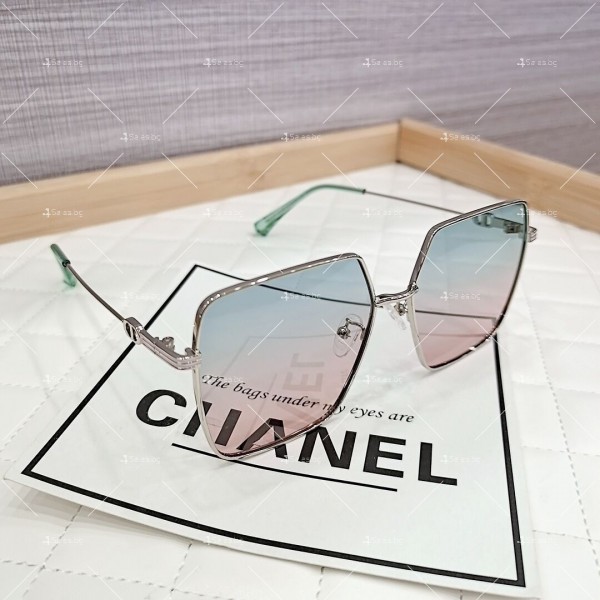 Дамски поляризирани слънчеви очила със стъкла в два цвята 4