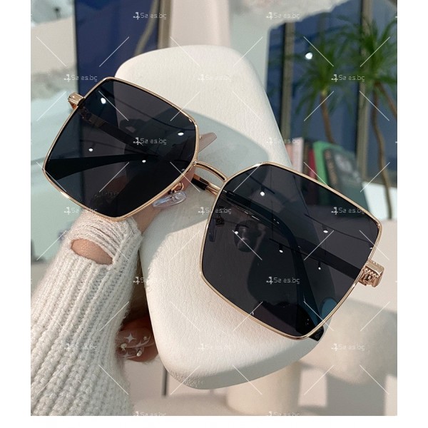 Дамски поляризирани слънчеви очила със стъкла в два цвята 11