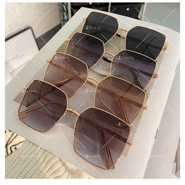 Дамски поляризирани слънчеви очила със стъкла в два цвята 13