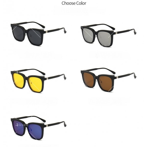 Комплект от слънчеви очила + 5 броя поляризирани стъкла в различни цветове 6