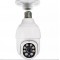 Куполна Wi-Fi камера под формата на крушка с широкообхватен ъгъл на видимост