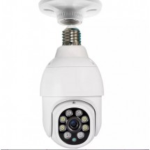 Куполна Wi-Fi камера под формата на крушка с широкообхватен ъгъл на видимост IP3B