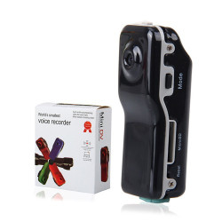 Мини камера Kebidu с гласово активиране720 х 480 px HD и оптичен зум -12Mpx SC5 12