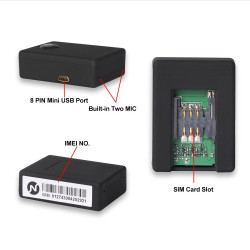 Безжично мини подслушващо устройство със SIM карта и гласов контрол N9 8