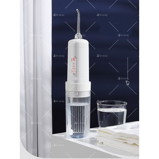 Компактен електрически зъбен душ с мощна водна струя за домашна употреба TV1149