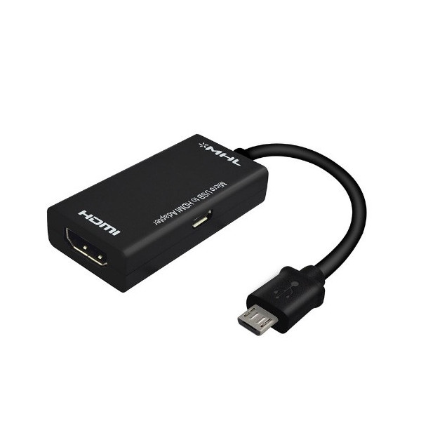 Преходник JianHan Micro USB към HDMI MHL, CA55 1
