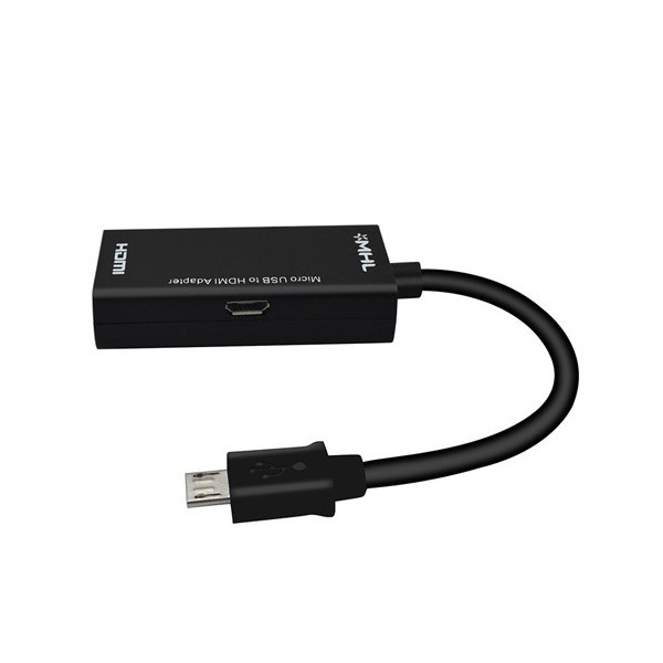 Преходник JianHan Micro USB към HDMI MHL, CA55 6