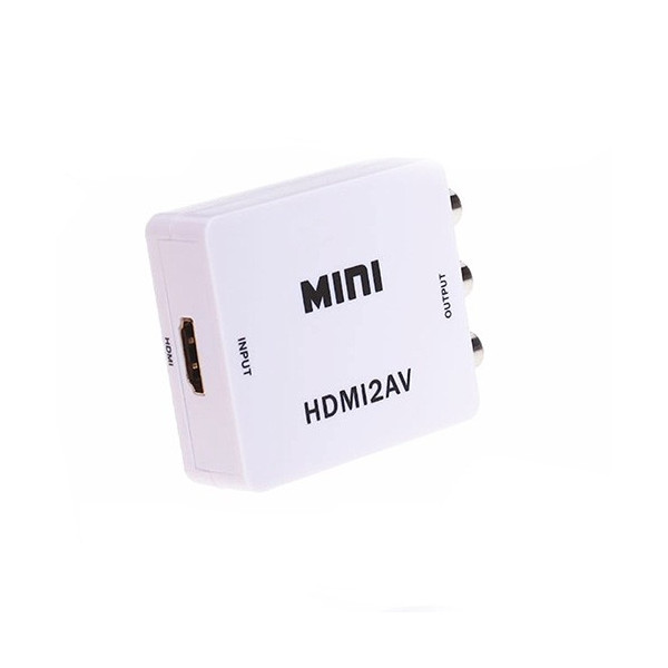 Mini HD Video конвертор HDMI към RCA AV/CVSB L/R Video 720P 1080P HDMI2AV CA85 2