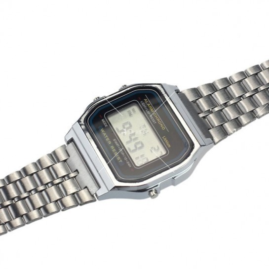 Дамски ръчен електронен часовник с LED дисплей WW24