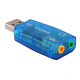 USB звукова карта Vbestlife,CA61 поддържа 3D тонален и виртуален 5.1-канален звук 2