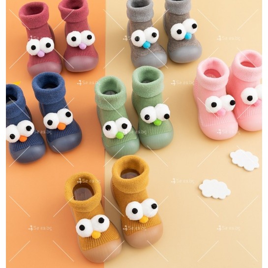 Детски есенни обувки с чорап и очички, различни номера и цветове W SHOE1