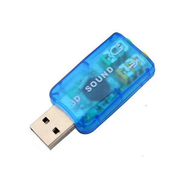 USB звукова карта Vbestlife,CA61 поддържа 3D тонален и виртуален 5.1-канален звук 3