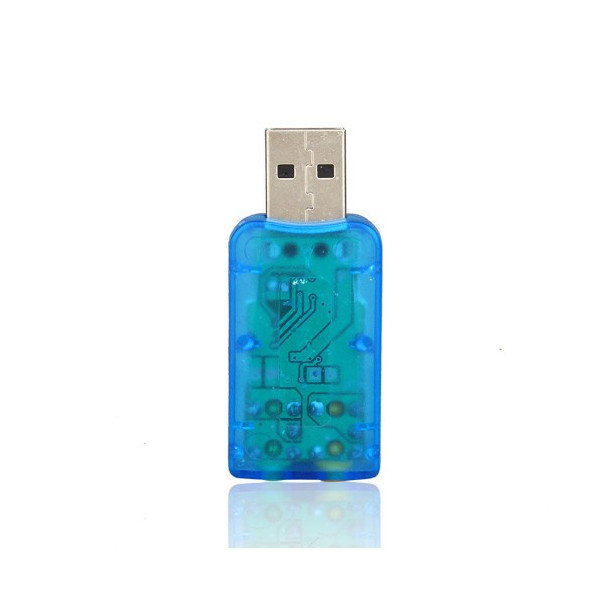 USB звукова карта Vbestlife,CA61 поддържа 3D тонален и виртуален 5.1-канален звук