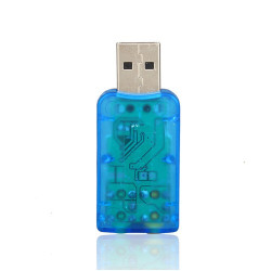 USB звукова карта Vbestlife,CA61 поддържа 3D тонален и виртуален 5.1-канален звук 4