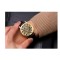 Изискан мъжки ръчен часовник с кварцов механизъм и кожена каишка WW34 4