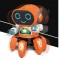 Танцуващ мини робот със светлини и 360 градуса ротация на корпуса WJ71 5