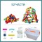 Бебешки комплект играчки - сглобяеми магнитни блокове, различен брой части WJ69 1