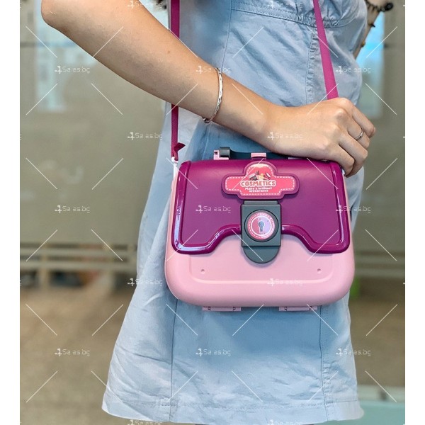 Детска чанта с принадлежности – приготвяне на бургери, или козметична  WJ67 8