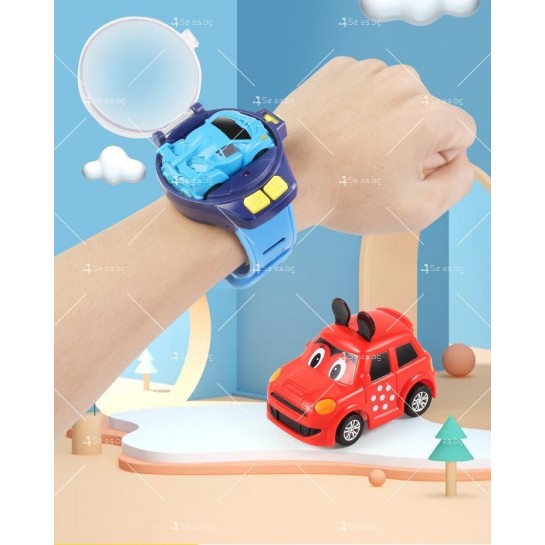 Детски часовник с играчка-количка с управление на количката от часовника WJ57