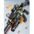 Детска играчка пушка автомат с меки патрони и допълнителни екстри WJ58 4
