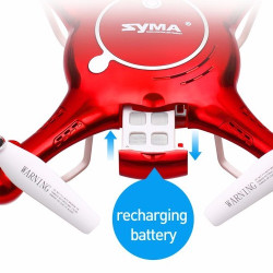 4-канален Дрон SYMA X5UW 4CH 4GB карта памет 3.7 V 500 mAh 7