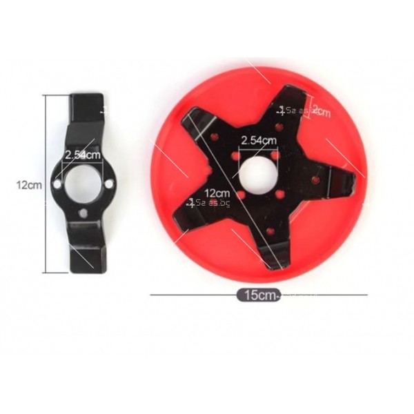 Комплект диск с предпазна плоча за тример за косене - TV974 3