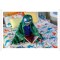 Меко и пухкаво детско одеяло с лице на животно и LED светещи очи TV1151 3
