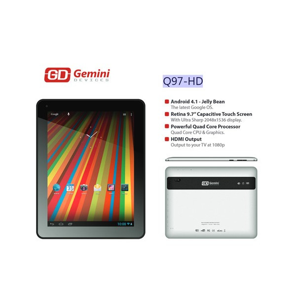 Q97-HD 9.7", 16GB, четириядрен таблет, 2048 MB Android, 10.1 - inch LCD екран 4