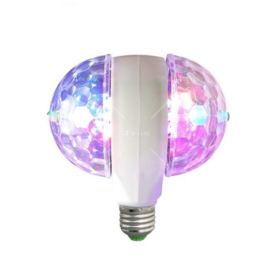 Диско LED лампа, въртяща се крушка R LED54