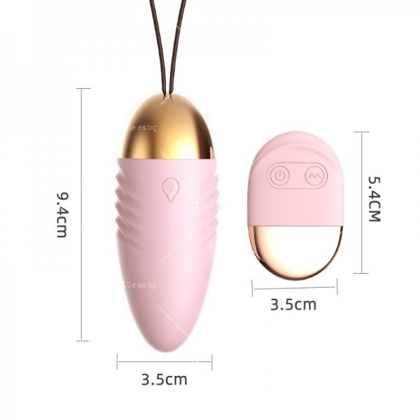 Компактен мини уред за стимулиране на женските полови органи с 10 честоти HZS837 4