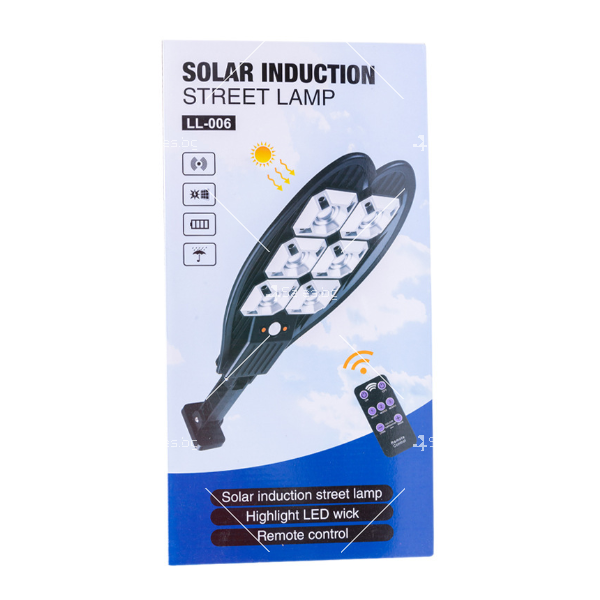 Соларна лампа със сензор за движение и 150 COB диоди H LED75 3