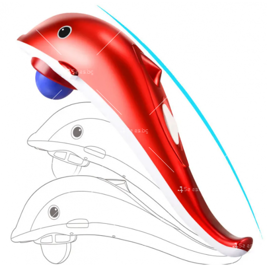 Масажор за тяло във формата на делфин TV1166