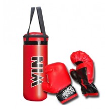 Комплект боксова круша с ръкавици за деца WJ114