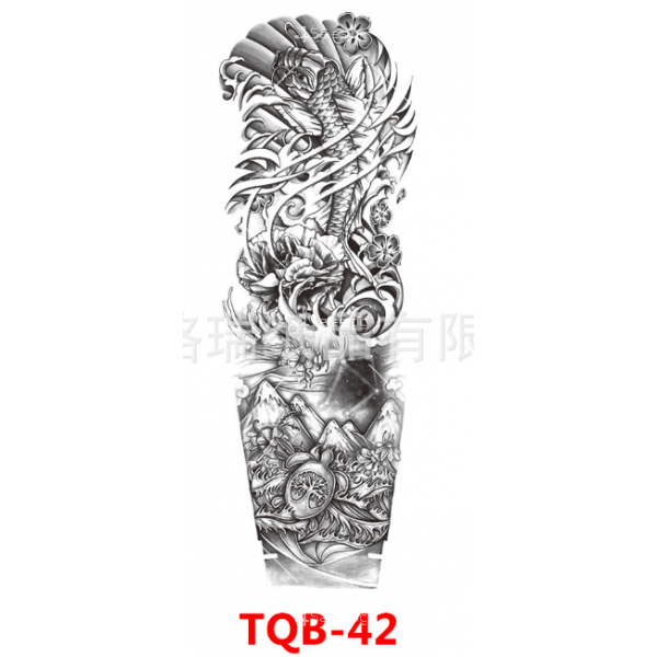 Временна татуировка ръкав  - различни видове HZS811 1