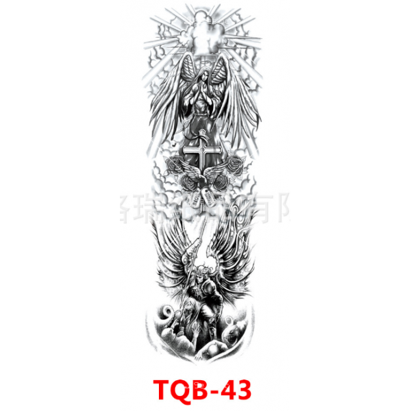 Временна татуировка ръкав  - различни видове HZS811 4