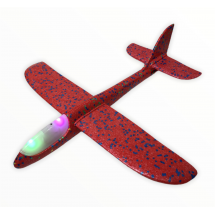 Детски светещ самолет за хвърляне
