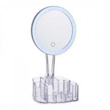 Органайзер за гримове с LED огледало