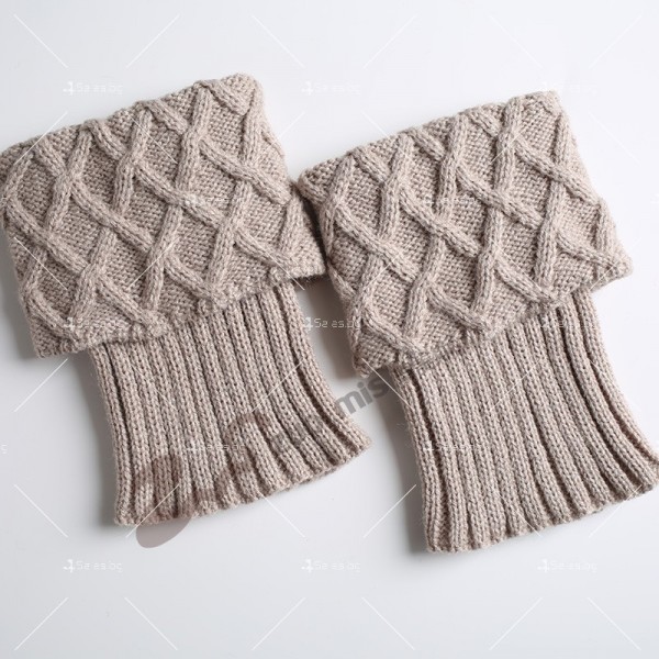 Плетени дамски чорапи, гети DM8 10