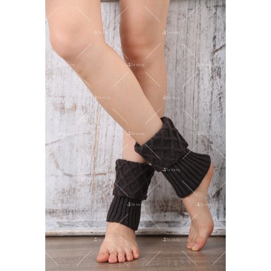 Плетени дамски чорапи, гети DM8