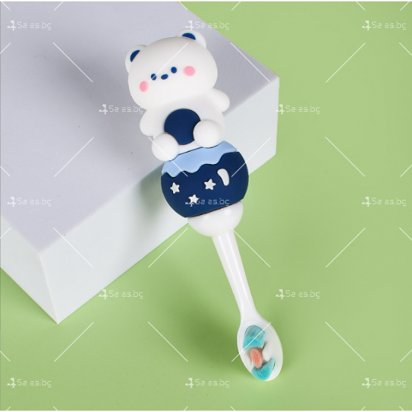 Детска четка за зъби с дизайн на разделени косъмчета - HZS890 7