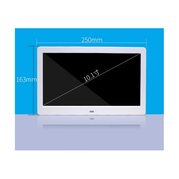 Дигитална фото рамка – 10 инча LCD екран 1024 x 600 px часовник аларма и календар