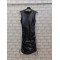 Секси кожена рокля в черно - GF69 4