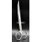 Комбинирана ножица за мигли и вежди - HZS896 8