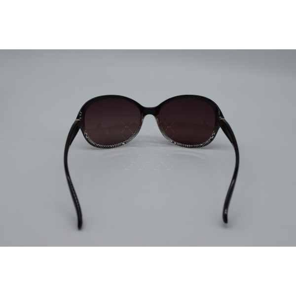 Дамски слънчеви очила с големи рамки и пластмасови дръжки  YJZ4 2